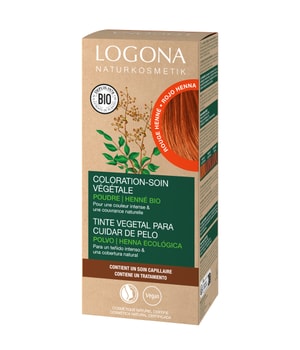 Logona Nourishing plant-based hair dye Powder Henna Farba do włosów 100 g