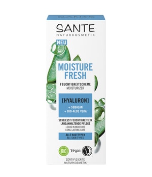 Sante Moisture Fresh Hydraterende Gezichtscrème met hyaluron, squalaan en biologische aloë vera Gezichtscrème 50 ml