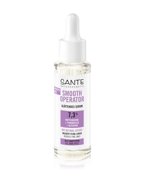 Sante Smooth Operator Glättendes Serum mit Mattenbohne, Parakresse & Glycerin Serum 30 ml