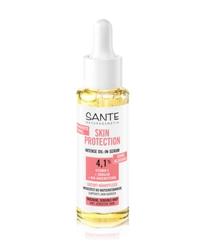 Sante Skin Protection Intense Serum mit Vitamin E, Squalan & Bio-Hagebuttenöl Gesichtsserum 30 ml