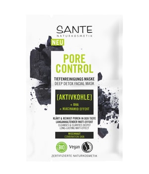Sante Pore Control Deep Detox Facial Mask Gezichtsmasker 8 ml