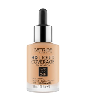 Catrice HD Liquid Coverage Vloeibare foundation in Nr. 034 - Medium Beige 30 ml