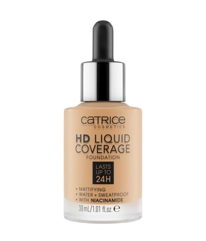 Catrice HD Liquid Coverage Vloeibare foundation in Nr. 035 - Natural Beige 30 ml