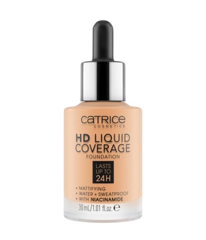 CATRICE HD Liquid Coverage Podkład w płynie 30 ml Nr. 037 - Golden Beige