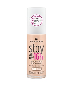 essence stay ALL DAY 16h long-lasting Vloeibare foundation in Soft Vanilla 30 ml
