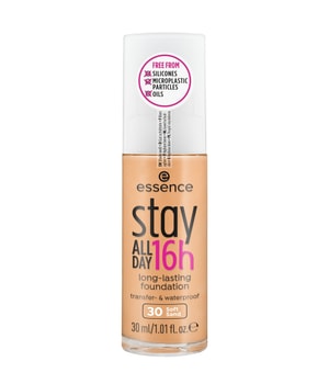 essence stay ALL DAY 16h long-lasting Flytande foundation