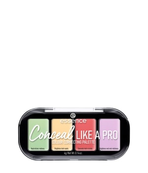 essence Conceal like a PRO Colour Correcting Palette Palette anti cerne 4 g