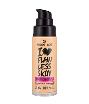 essence I LOVE FLAWLESS SKIN matt + full coverage Podkład w płynie 30 ml Nr. 50 - Medium Ivory