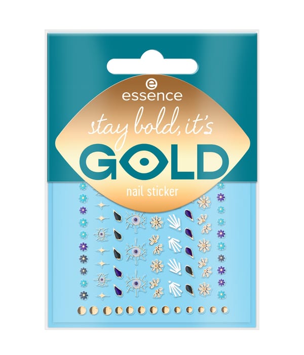 Produktbild 1 von 4, essence stay bold, it's GOLD Nagelsticker