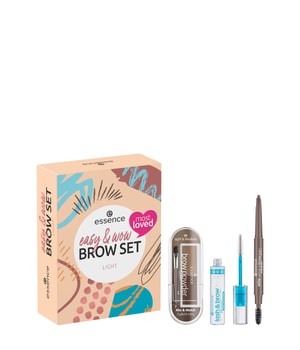 essence easy & WOW brow set Oogmake-up set in Light 1 st