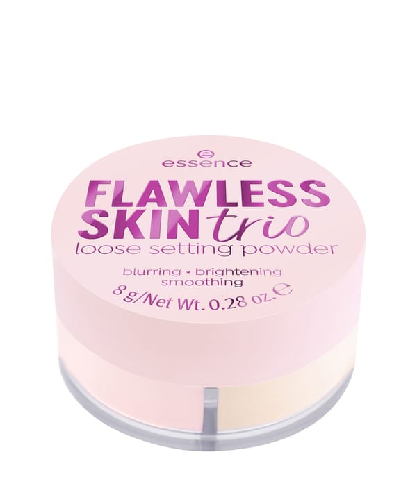 Productafbeelding 1 van 6, essence FLAWLESS SKIN trio Fixeerpoeder