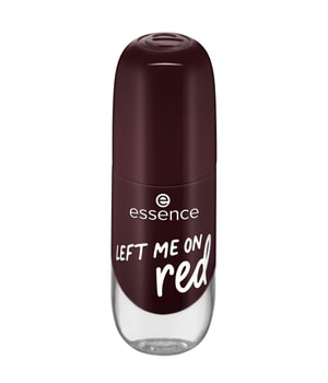 essence Gel Nail Colour lakier do paznokci odcień 72 LEFT ME ON red 8 ml można nabyć na stronie Flaconi.pl