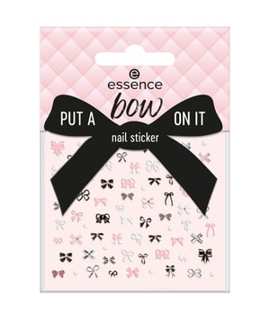 essence PUT A bow ON IT Nagelsticker