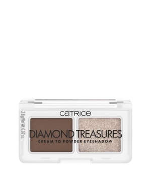 CATRICE Diamond Treasures Cream to Powder Eyeshadow Paleta cieni do powiek 3 g Nr. 010 - Hazel Spark