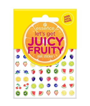 essence let's get JUICY FRUITY naklejki na paznokcie 56 szt. można nabyć na stronie Flaconi.pl