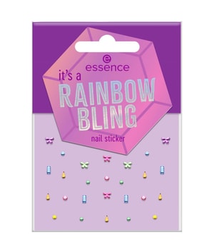 essence It’s a RAINBOW BLING nail sticker Negleklistermærker