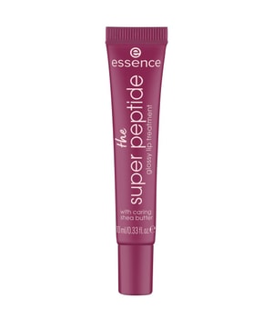 essence the super peptide glossy lip treatment Lippenbalsam · 10 ml · Dunkelrot