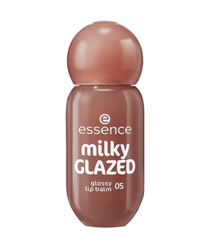essence milky GLAZED glossy lip balm Lipgloss · 4 ml · Braun