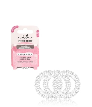 Invisibobble Extra Hold Crystal Clear 3pc Haarelastiek 1 st