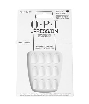 OPI xPRESS/ON Funny Bunny® Sztuczne paznokcie 1 szt. White