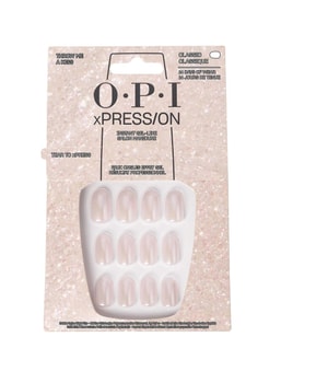 OPI xPRESS/ON Throw Me a Kiss Sztuczne paznokcie 1 szt. Light Pink