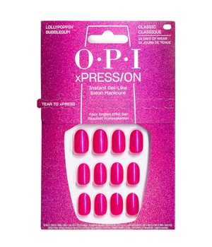 OPI Good Enough To Treat xPRESS/ON Sztuczne paznokcie 1 szt. Lollypoppin' Bubblegum