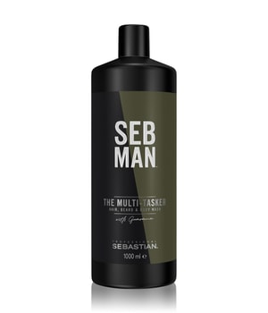 SEB MAN The Multitasker Hair, Beard & Body Wash with Guarana Showergel