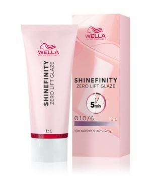 Wella Professionals Shinefinity Glaze Professionele haartoner in Nr. 010/6 - Lavender Flash 60 ml