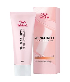 Wella Professionals Shinefinity Glaze 09/39 Iridescent Gold Coloration cheveux 60 ml Unisexe