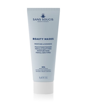 Sans Soucis Beauty Masks Moisture og Eveness fugtmaske Ansigtsmaske