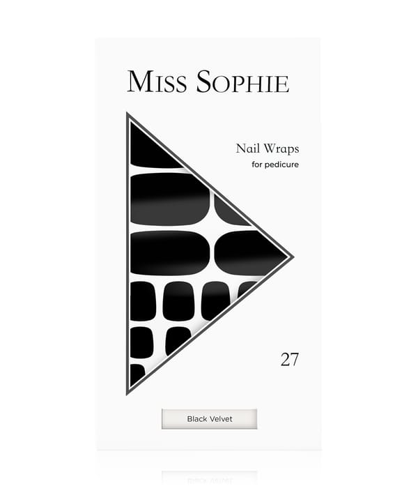 Zdjęcie produktu 1 z 1, Miss Sophie Black Velvet Folia do paznokci