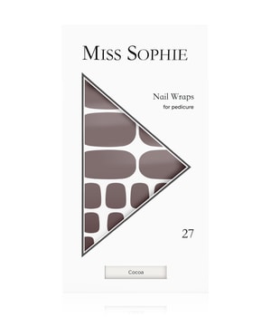 Miss Sophie Cocoa Pedicure Nagelfolie
