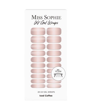 Miss Sophie Miss Sophie UV Gel Wraps Iced Coffee Nagelfolie