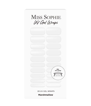 Miss Sophie UV Gel Wraps Marshmallow Nagelsticker in Marshmallow 20 ct