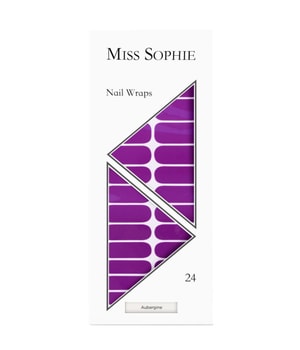 Miss Sophie UV Gel Wraps Aubergine Neglefolie