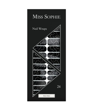 Miss Sophie UV Gel Wraps Black Bats Neglefolie