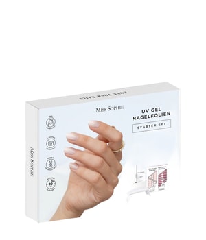 Miss Sophie UV Gel Wraps Starter Set UV (Rosewood Love UV & Iced Coffee UV) Neglefolie