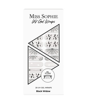 Miss Sophie UV Gel Wraps Black Widow UV Nagelfolie