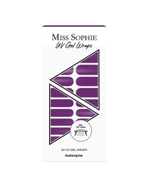 Miss Sophie UV Gel Wraps Aubergine UV Nagelfolie
