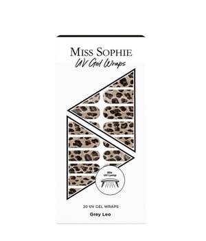Miss Sophie UV Gel Wraps Grey Leo UV Film à ongles 1 art.