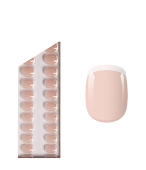 Miss Sophie Press On Nails French Tips Press On Nails Extra Short Square Kunstige negle