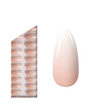 Miss Sophie Press On Nails Nude Babyboomer Press On Nails Medium Almond Lösnaglar