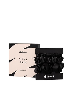 flaconi Collection Scrunchie Trio aus 100% Seide Hårsnodd