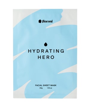 flaconi Collection Hydrating Hero Sheet mask with hyaluronic acid Maseczka w płacie 1 szt.