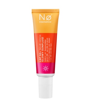 Nø Cosmetics safe tøday LSF 50+ Glowy Sunfluid Solcreme
