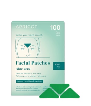 Apricot Facial Patches Aloe Vera "aloe you vera much" Gezichtsmasker 100 g