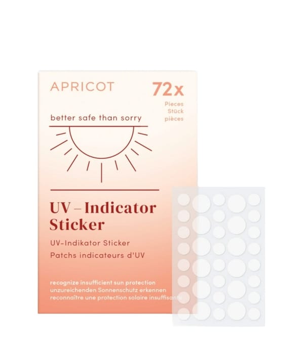 Produktbild 1 von 4, APRICOT UV-Warn-Stickers Körpermaske