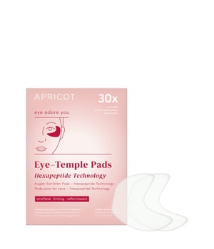 Apricot Reusable eye and temple pads with hexapeptide technology Siliconenpad 2 st