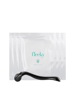 fleeky Collagen Sheet Mask + Roller Gezichtsverzorgingsset 5 ct