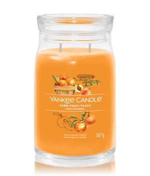 Yankee Candle Farm Fresh Peach Bougie parfumée 567 g